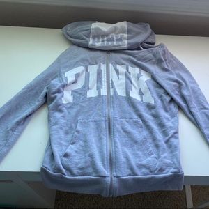 VS PINK FULL ZIP